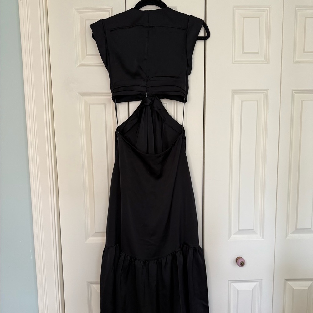 ✨3xHP✨ NWOT Jason Wu cutout tiered skirt dress - Picture 6 of 13